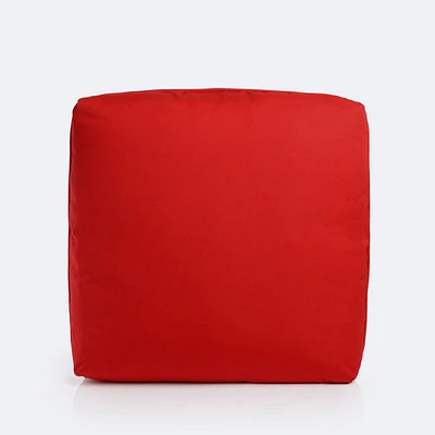 25"x25" Deep Seating Back Cushion - Classic Red