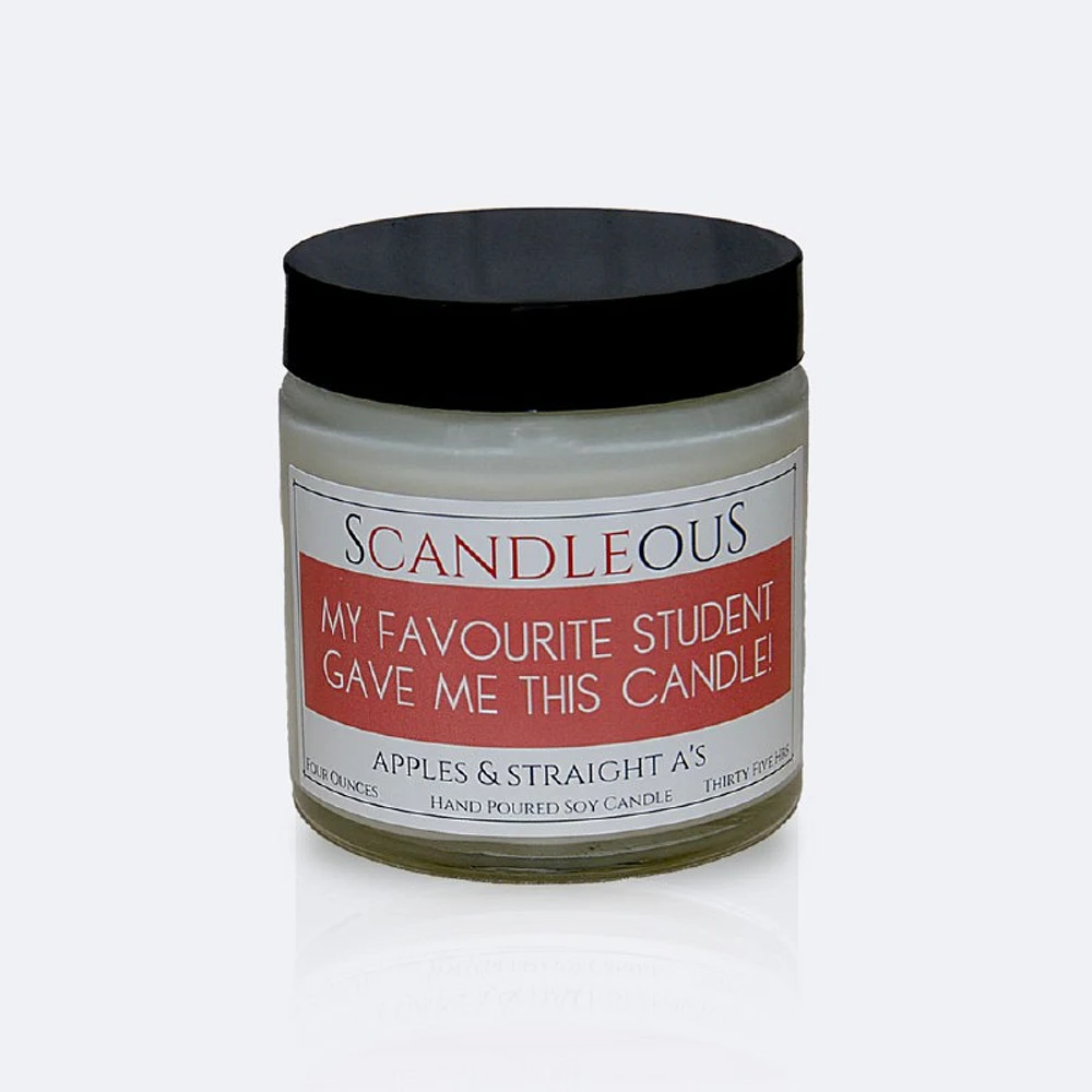 4 oz Candle - Favourite Student