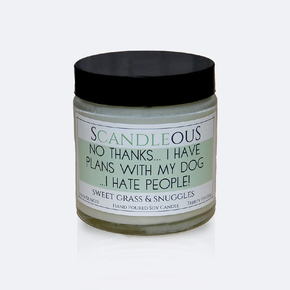 4 oz Candle - I Have Plans