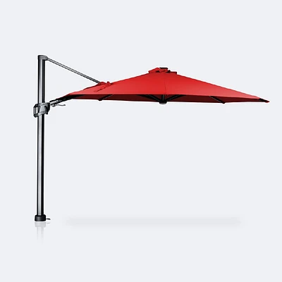 Cosmic 12' Round Tilt Top Parasol - Classic Red