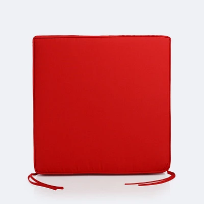 25"x25" Deep Seating Seat Cushion - Classic Red