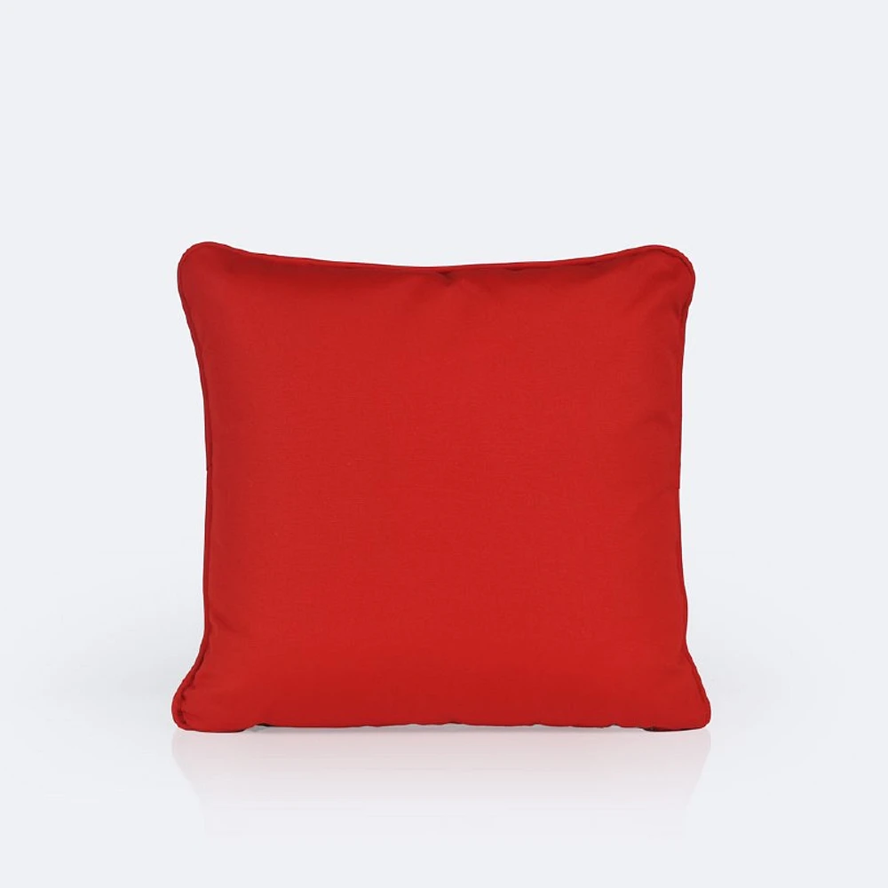 Throw Pillow - 18"x18"- DOT Bella - Classic Red