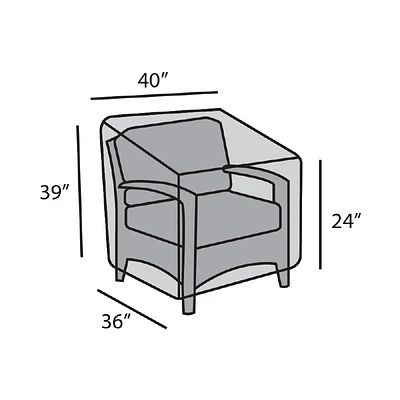 Club Chair Cover - Large