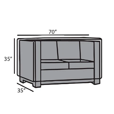 Sectional Loveseat Cover