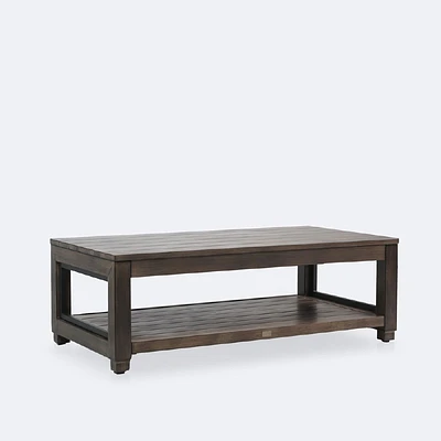 Denver Coffee Table – Brushed Chocolate Frame