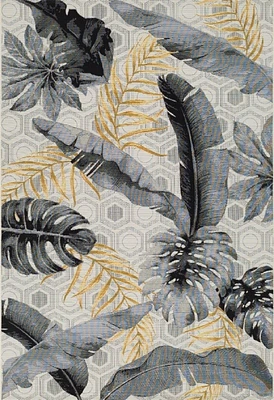 Eden Outdoor Rug 5x7 - Grey
