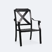 Essex Dining Armchair - Black