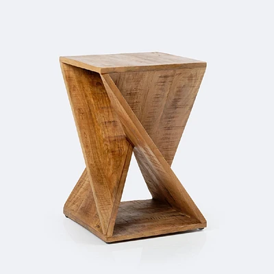Ezra Accent Table - Natural Acacia