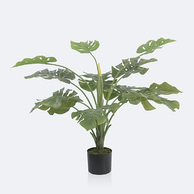 Faux Monstera Plant