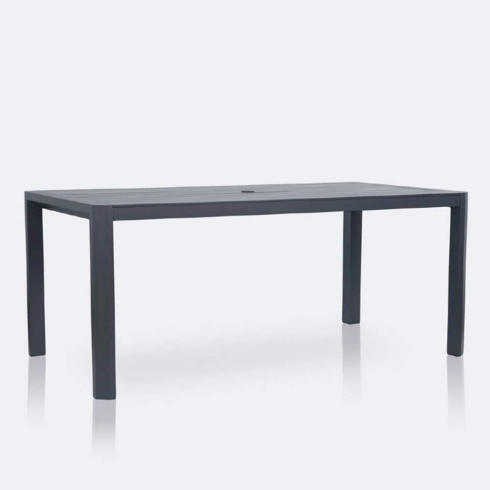 Holiday 37"x71" Dining Table - Dark Grey