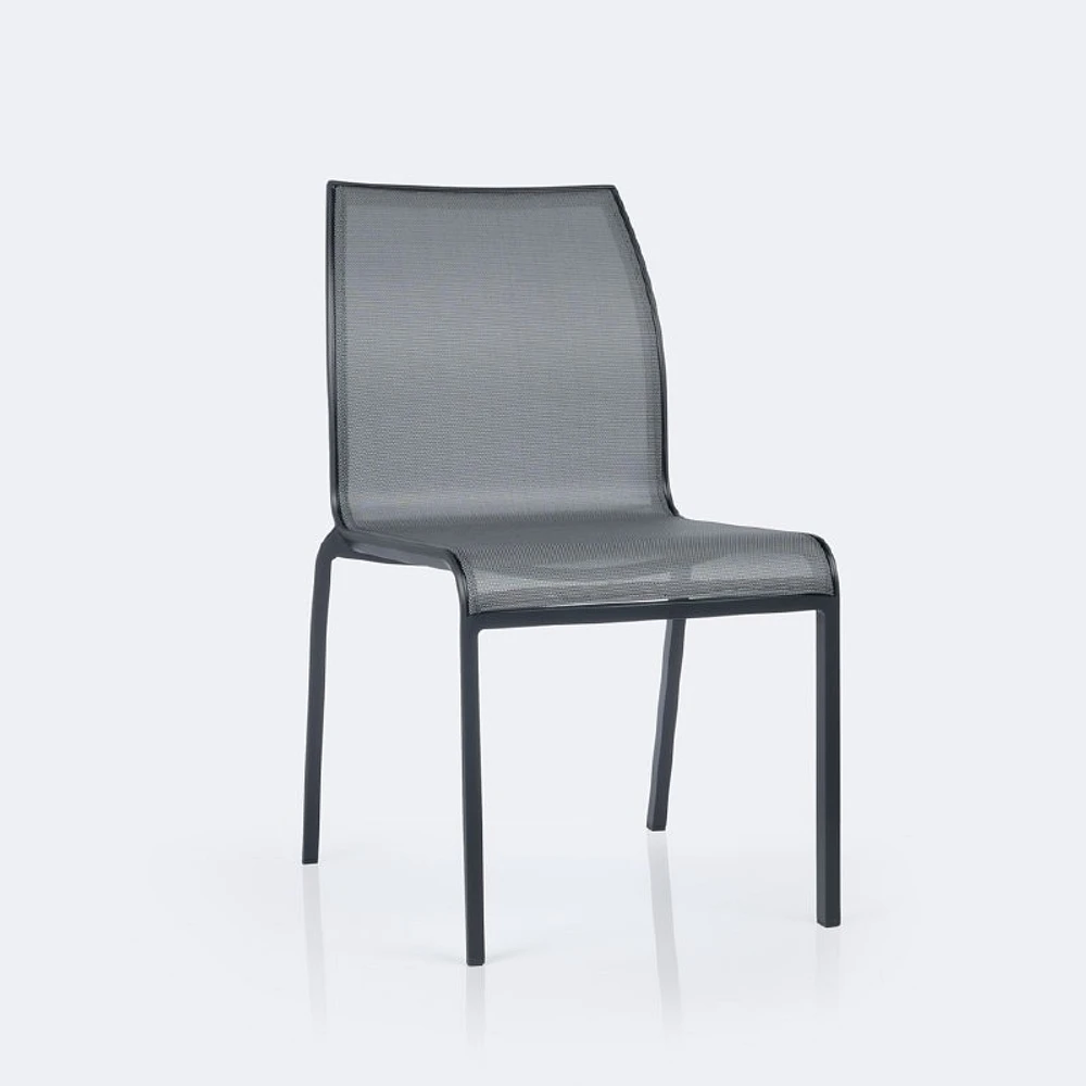 Holiday Sling Sidechair - Dark Grey