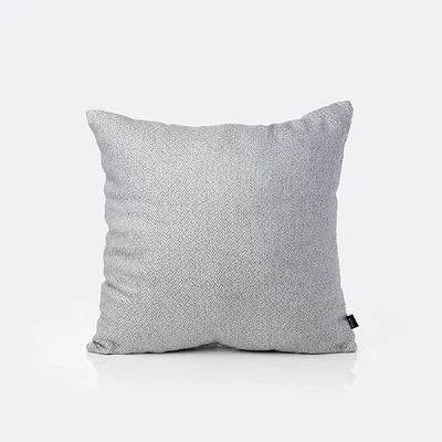 20"x20" Throw Pillow - Chevron Grey