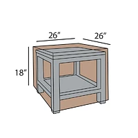 Square End Table Set Summer Cover