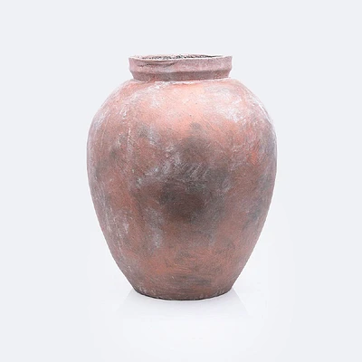 Fibre Cement Dusty Rose Vase