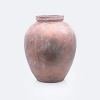 Fibre Cement Dusty Rose Vase