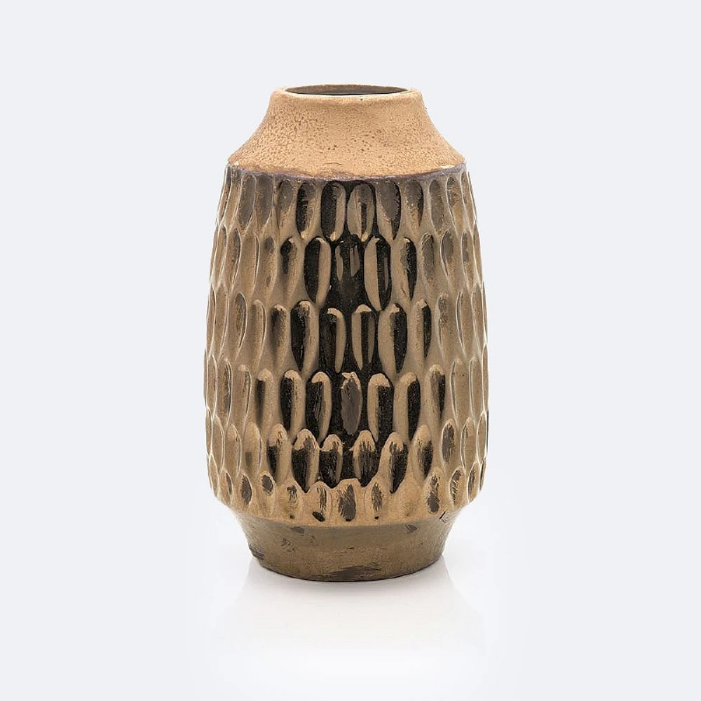 Ceramic Gold Vase