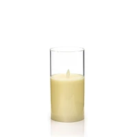 LED Candle with Glass