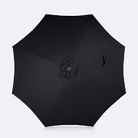 9' Deluxe Market Umbrella - Black