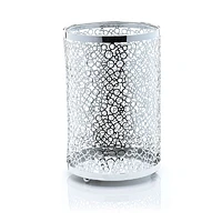 Metal with Glass Candleholder