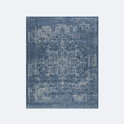 Oksana Outdoor Rug 5'x7' - Navy
