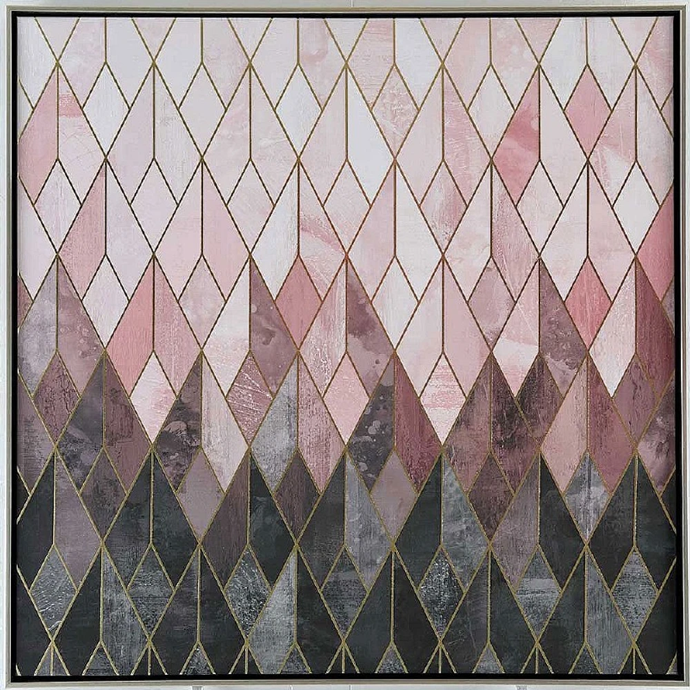 Wall Art w/Gold Foil-Abstract