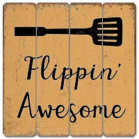 Wood Sign - Awesome