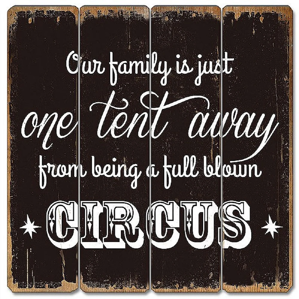 Wood Sign - Circus