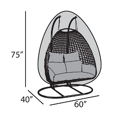 Doubler Hanging Chair Cover
