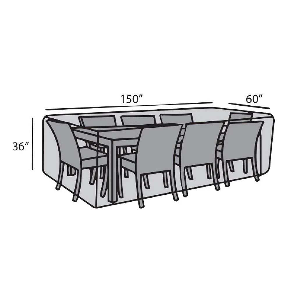Rectangular Dining Set Cover