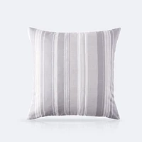 Throw Pillow 18 x 18 - Grey Stripe