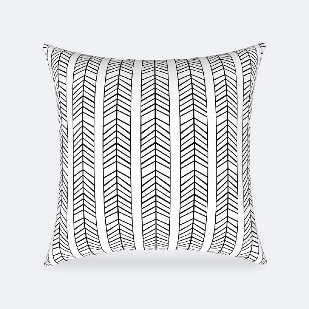 Throw Pillow 18 x 18 - Herringbone