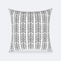 Throw Pillow 18 x 18 - Herringbone