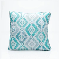 Throw Pillow - Jade Diamonds