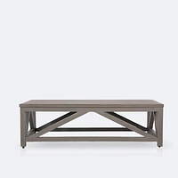 Rosseau Coffee Table - Brushed Taupe