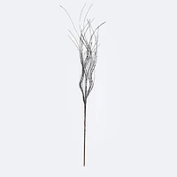 32" frosted curly twig