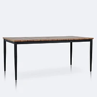 Sedona 35" x 68" Rectangle Dining Table - Wood-Look Finish