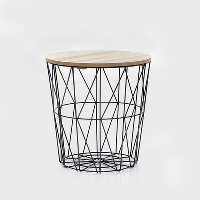 Small Storage Table - Wood