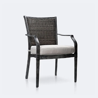 Sunnyvale Dining Chair - Brushed Grey/Grey