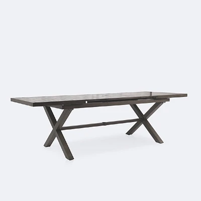 Tahoe Extendable Table - Brushed Taupe