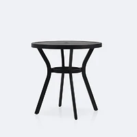 Tito Round Bistro Table - Black