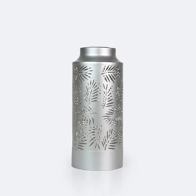 Metal Solar Lantern - Silver