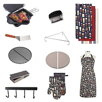 Golden Egg 23" BBQ Oven Accessory Bundle