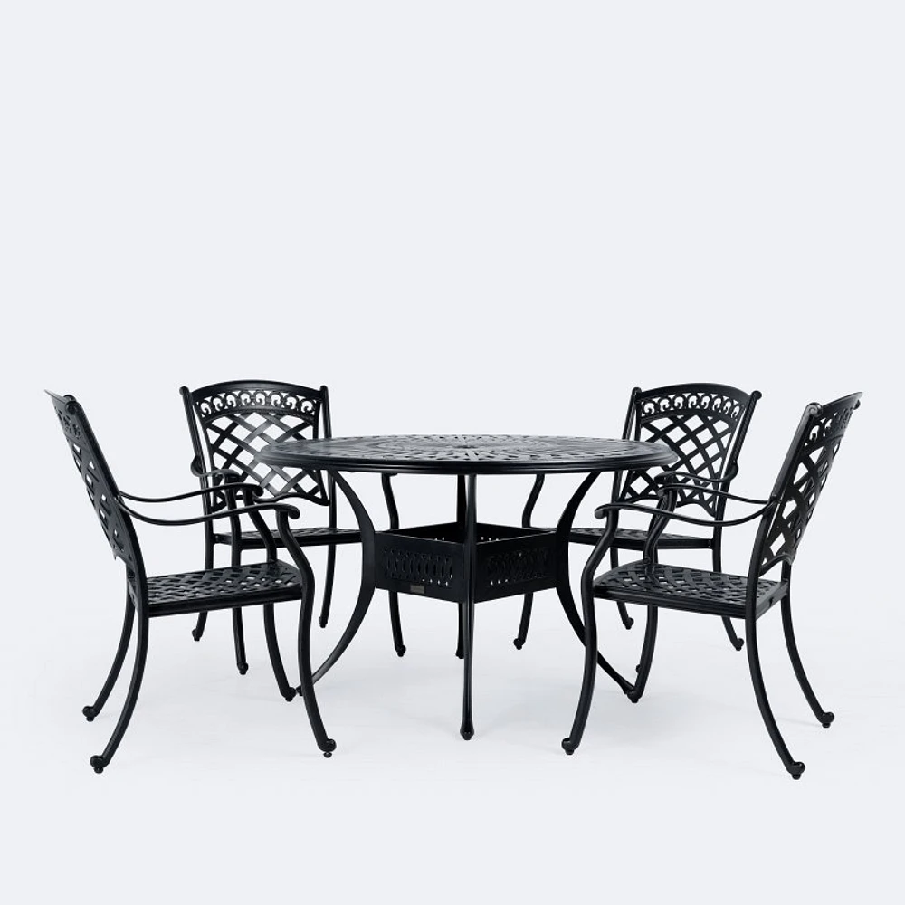 Blanca Dining Set - 4 Seats