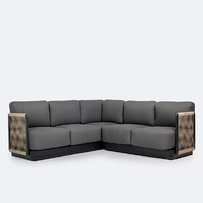 Tova Sectional - Black Frame