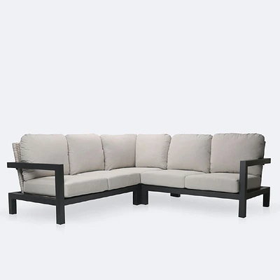 Troy Sectional - Black Frame