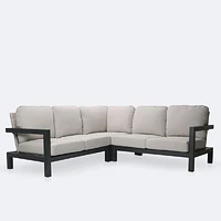 Troy Sectional - Black Frame
