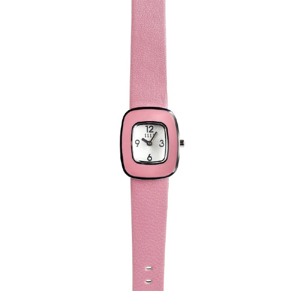 ELLE "MINI RETRO" silver and pink
