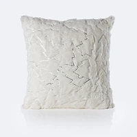 Furry Pillow - Ivory Tree