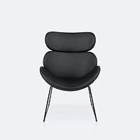 Cazar Lounge Chair - Black