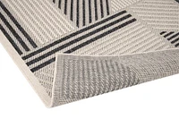 Assia Outdoor Rug 5x7 - Grey